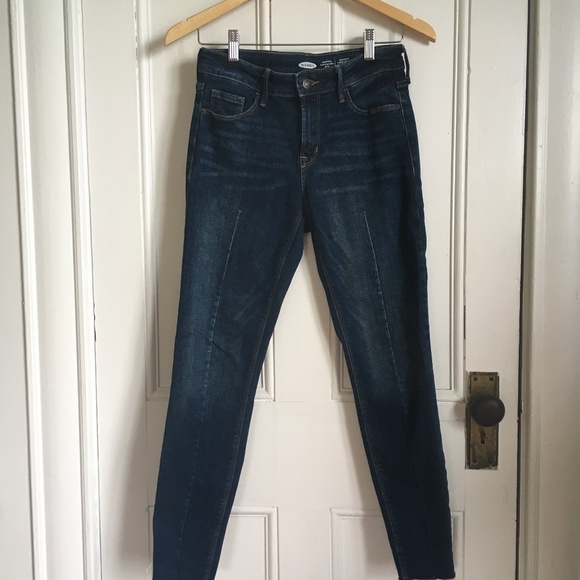 Old Navy Rockstar Mid-Rise Ankle Front Seam 2 - Picture 2 of 9